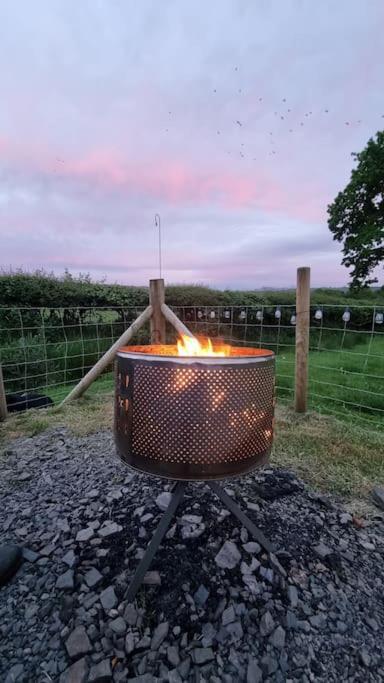 Bronfelen Yurt Hotel Cynghordy Exterior foto