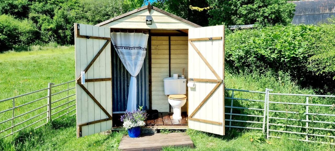 Bronfelen Yurt Hotel Cynghordy Exterior foto