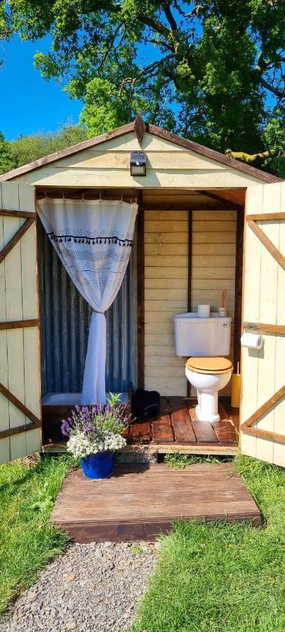 Bronfelen Yurt Hotel Cynghordy Exterior foto